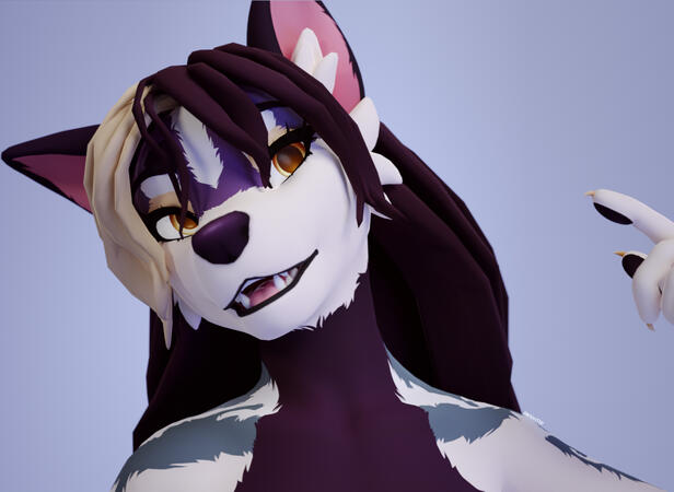 Jabo (Discord). Base: Fem Winterpaw Canine