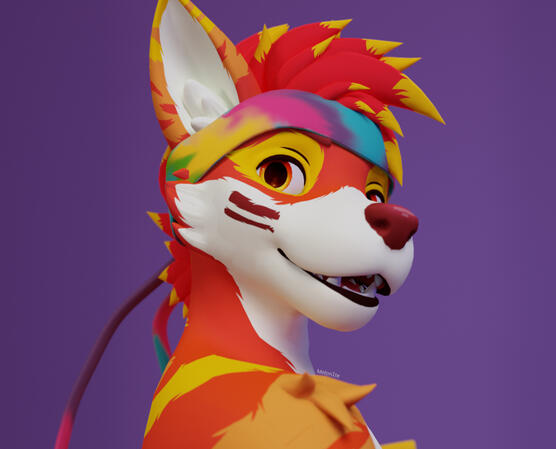 Manstersz. Base: Masc Winterpaw Canine.